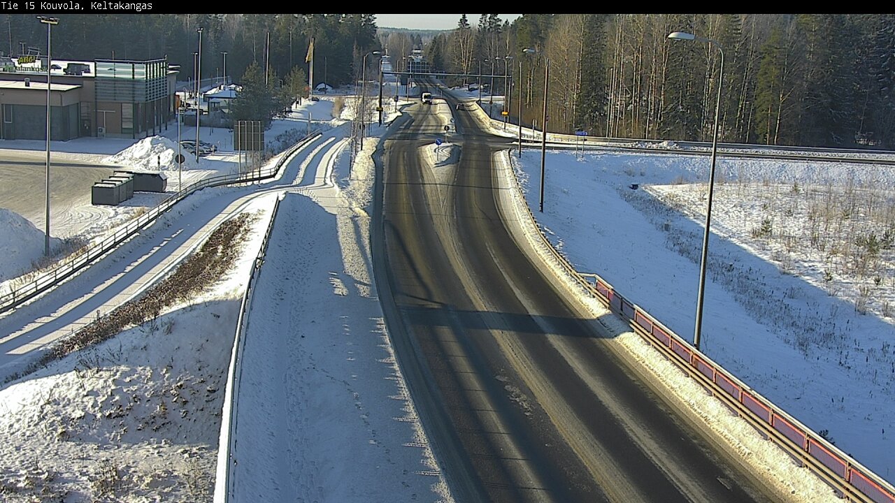 Weather Camera Image Road 15 Kouvola, Keltakangas, Kouvola, Kymenlaakso