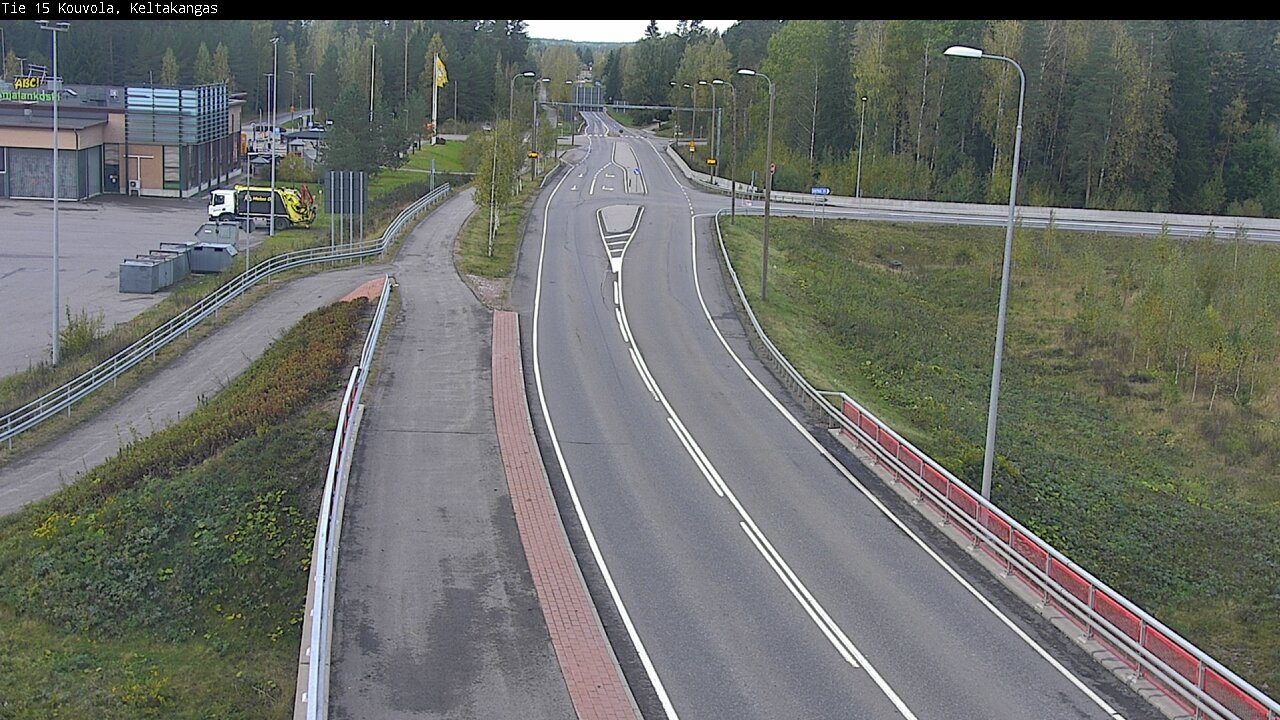 Weather Camera Image Road 15 Kouvola, Keltakangas, Kouvola, Kymenlaakso