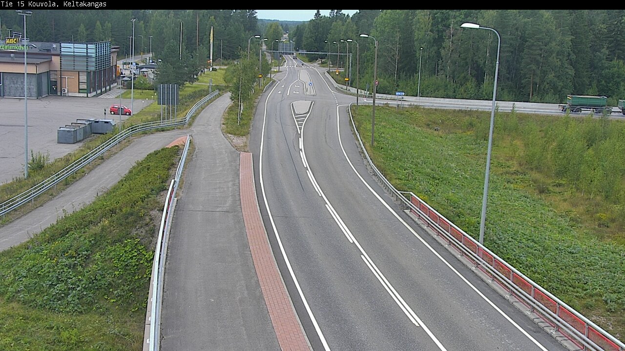 Weather Camera Image Väg 15 Kouvola, Keltakangas, Kouvola, Kymenlaakso