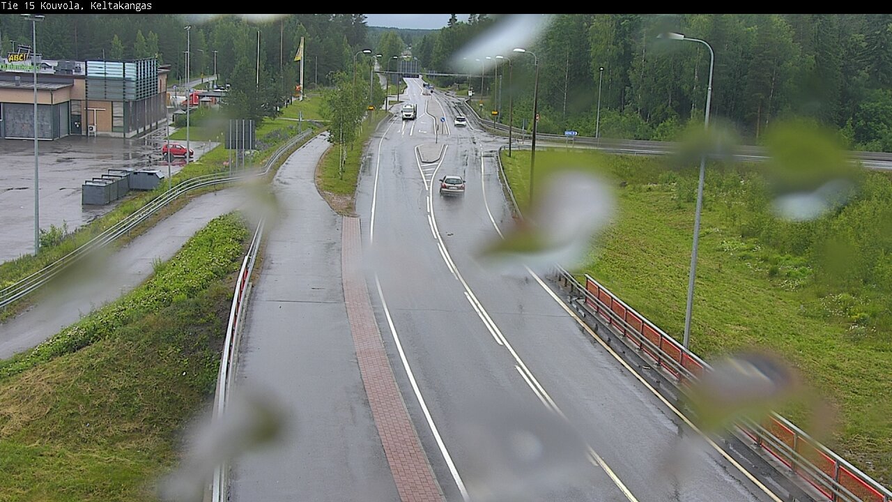 Weather Camera Image Road 15 Kouvola, Keltakangas, Kouvola, Kymenlaakso