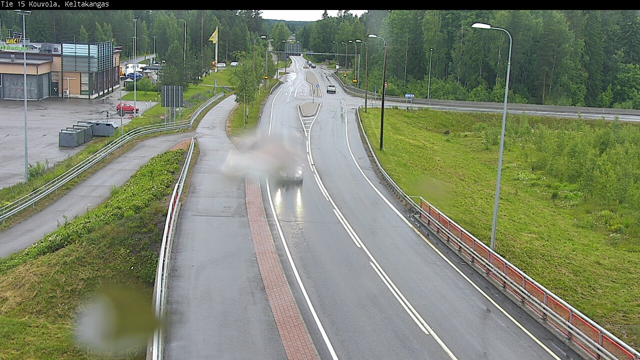 Weather Camera Image Road 15 Kouvola, Keltakangas, Kouvola, Kymenlaakso