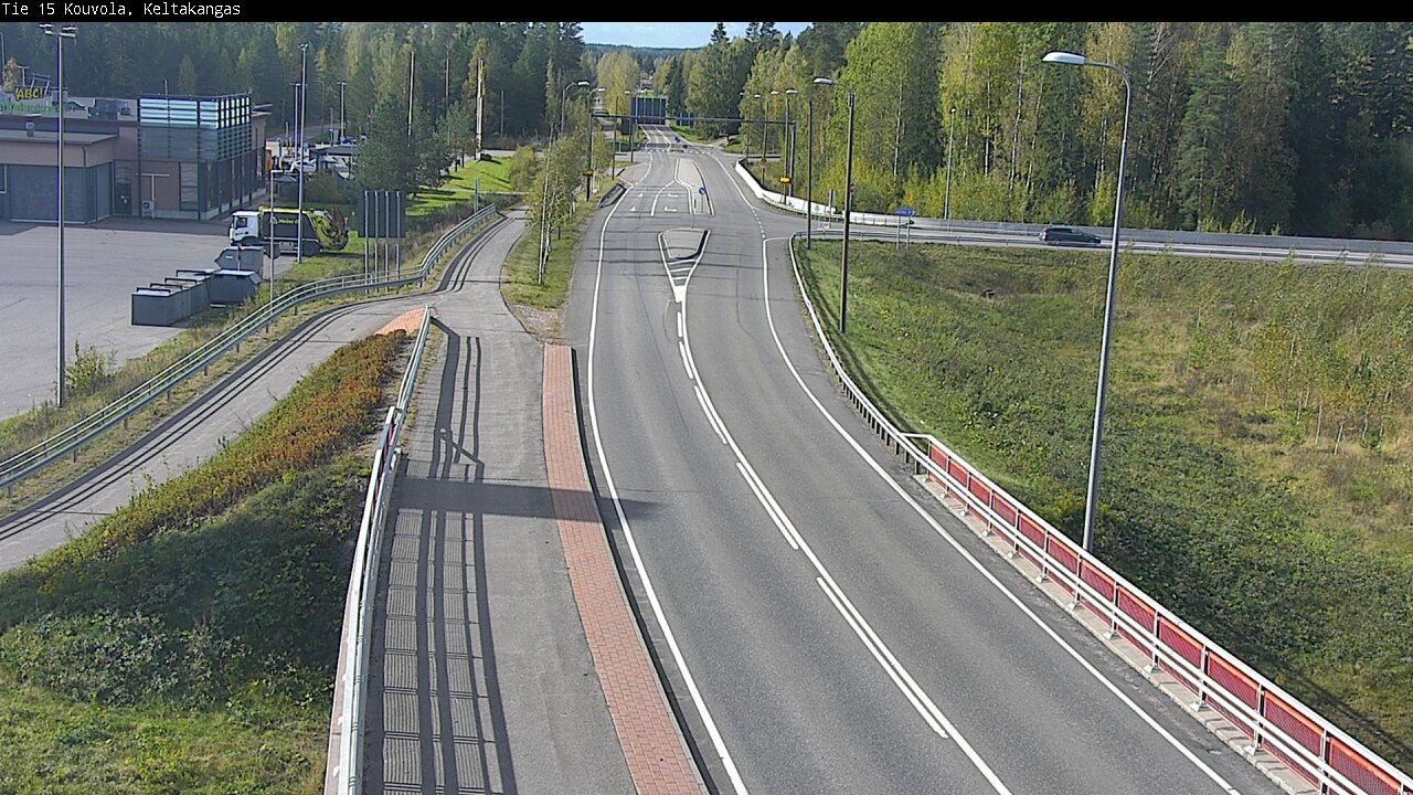 Weather Camera Image Road 15 Kouvola, Keltakangas, Kouvola, Kymenlaakso