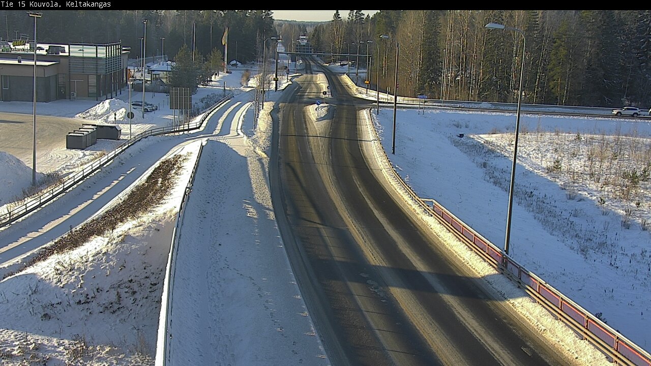 Weather Camera Image Road 15 Kouvola, Keltakangas, Kouvola, Kymenlaakso