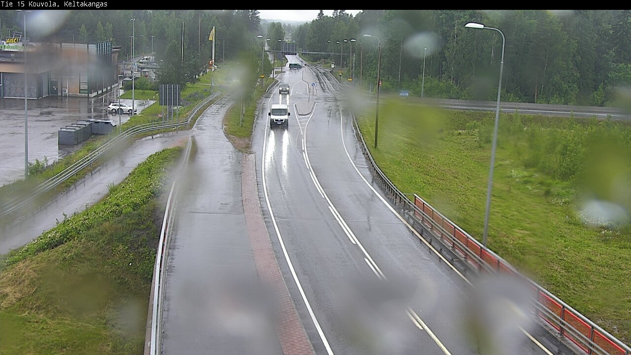 Weather Camera Image Road 15 Kouvola, Keltakangas, Kouvola, Kymenlaakso