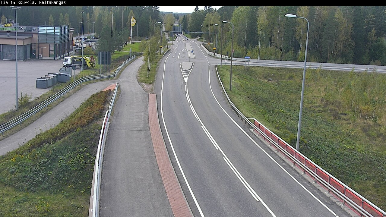 Weather Camera Image Road 15 Kouvola, Keltakangas, Kouvola, Kymenlaakso