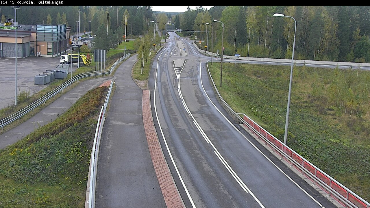 Weather Camera Image Road 15 Kouvola, Keltakangas, Kouvola, Kymenlaakso
