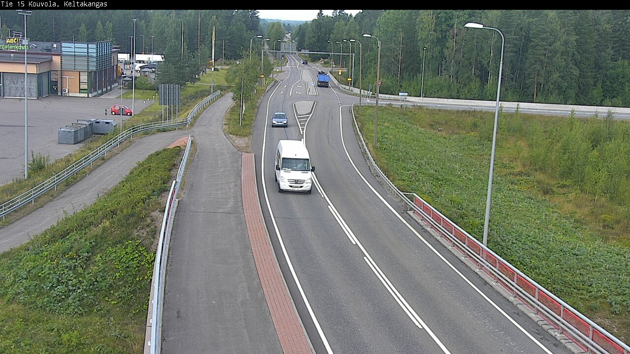 Weather Camera Image Road 15 Kouvola, Keltakangas, Kouvola, Kymenlaakso