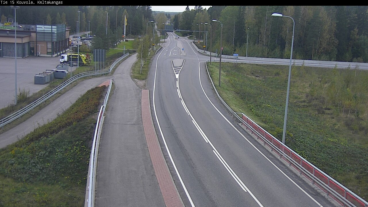 Weather Camera Image Road 15 Kouvola, Keltakangas, Kouvola, Kymenlaakso