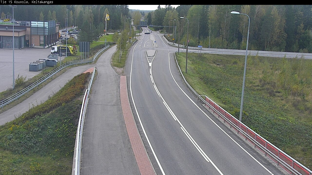 Weather Camera Image Road 15 Kouvola, Keltakangas, Kouvola, Kymenlaakso