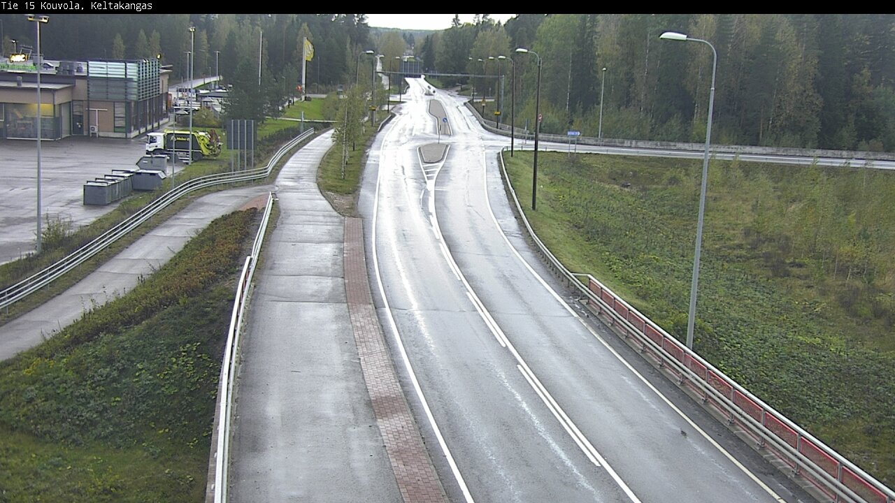 Weather Camera Image Road 15 Kouvola, Keltakangas, Kouvola, Kymenlaakso