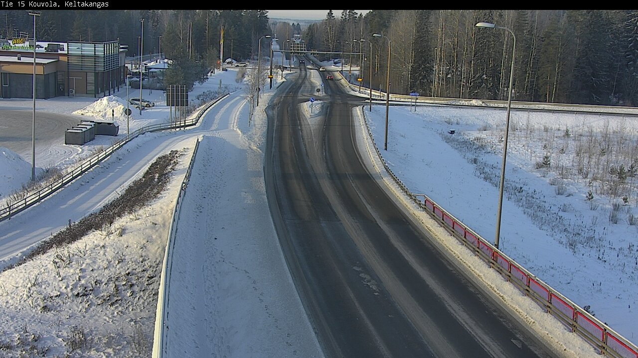 Weather Camera Image Väg 15 Kouvola, Keltakangas, Kouvola, Kymenlaakso