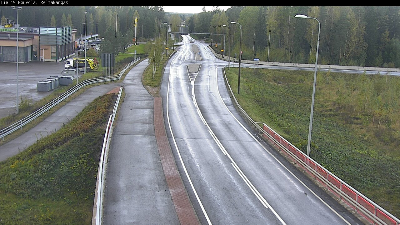 Weather Camera Image Road 15 Kouvola, Keltakangas, Kouvola, Kymenlaakso