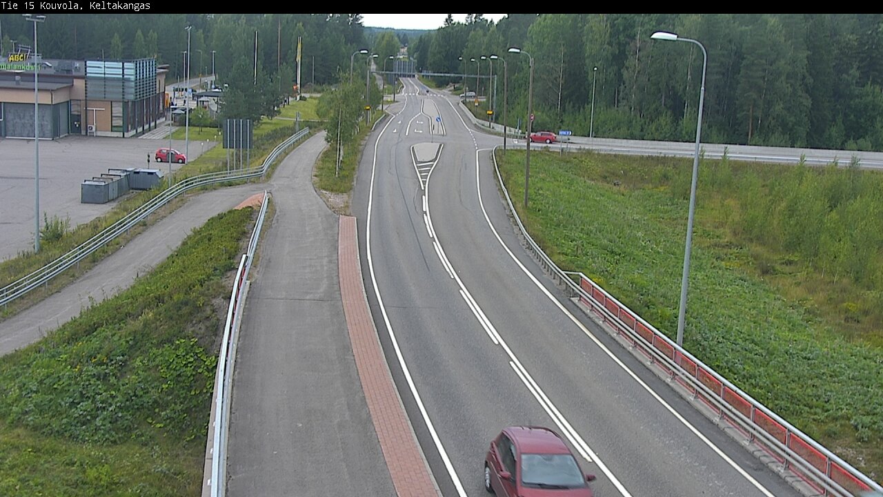 Weather Camera Image Road 15 Kouvola, Keltakangas, Kouvola, Kymenlaakso