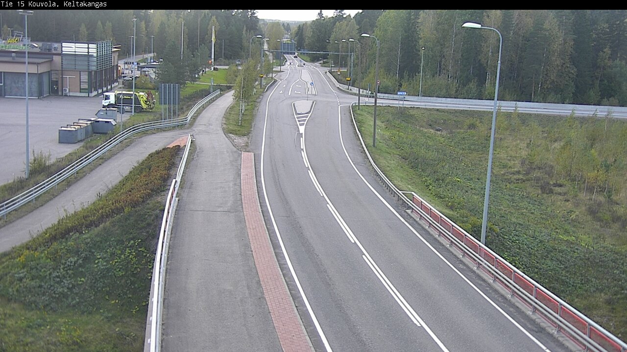 Weather Camera Image Road 15 Kouvola, Keltakangas, Kouvola, Kymenlaakso