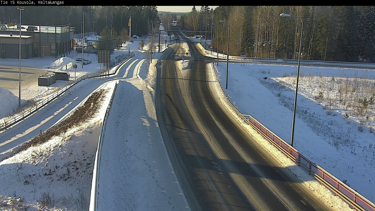 Weather Camera Image Road 15 Kouvola, Keltakangas, Kouvola, Kymenlaakso