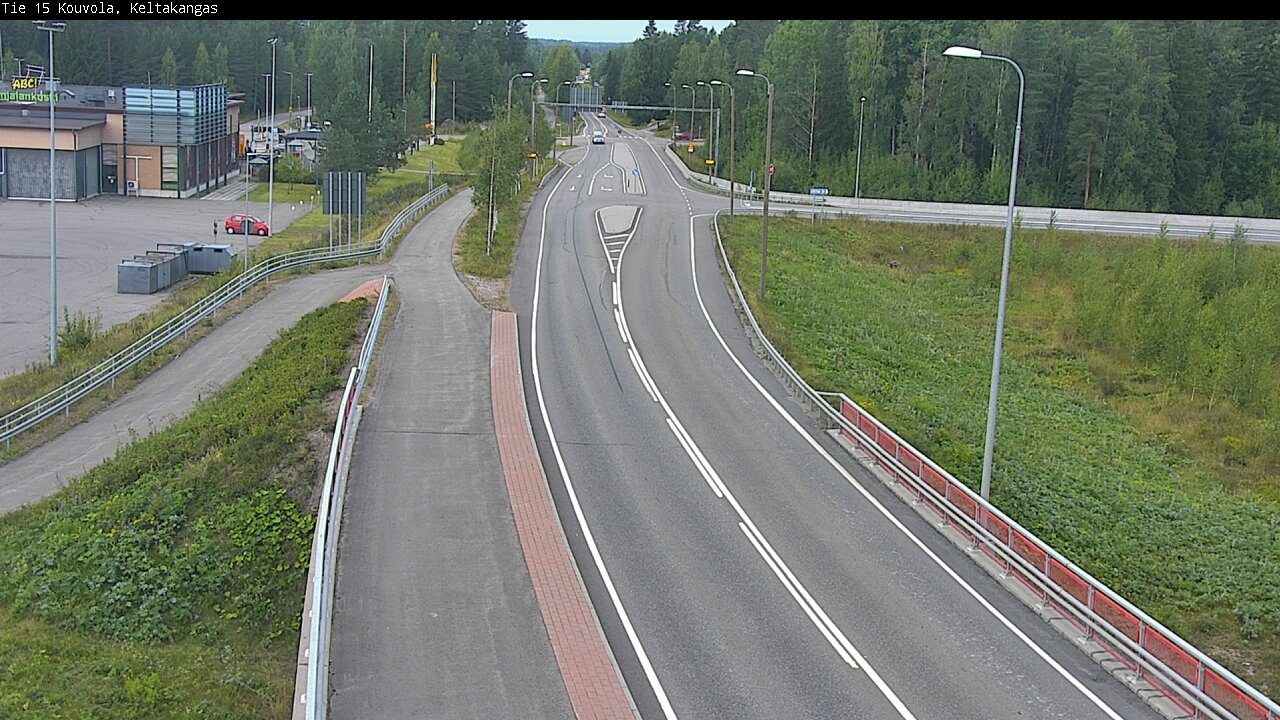 Weather Camera Image Road 15 Kouvola, Keltakangas, Kouvola, Kymenlaakso
