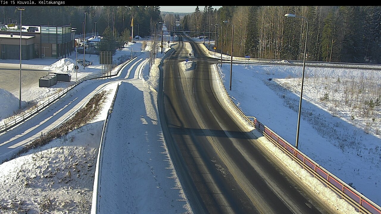Weather Camera Image Road 15 Kouvola, Keltakangas, Kouvola, Kymenlaakso