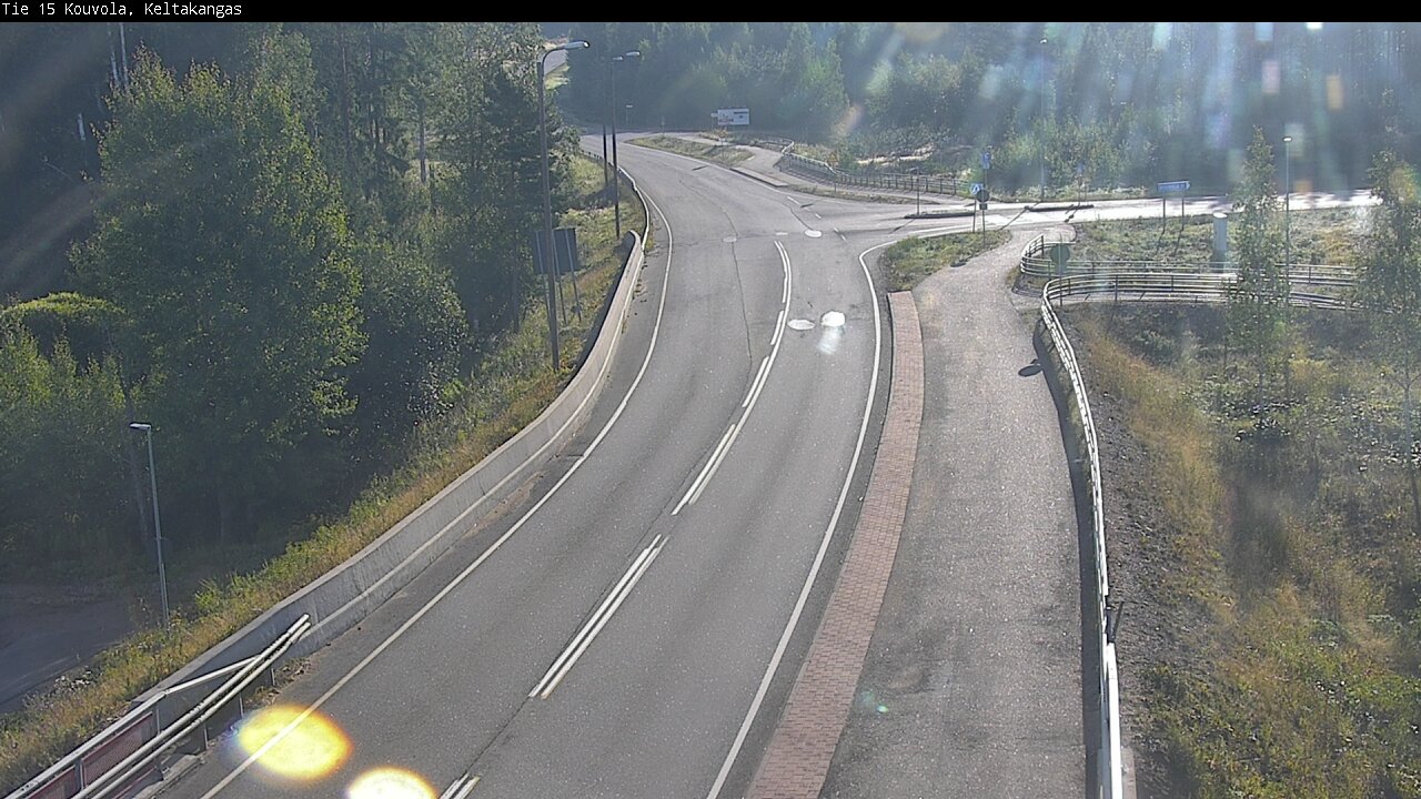 Weather Camera Image Road 15 Kouvola, Keltakangas, Kouvola, Kymenlaakso