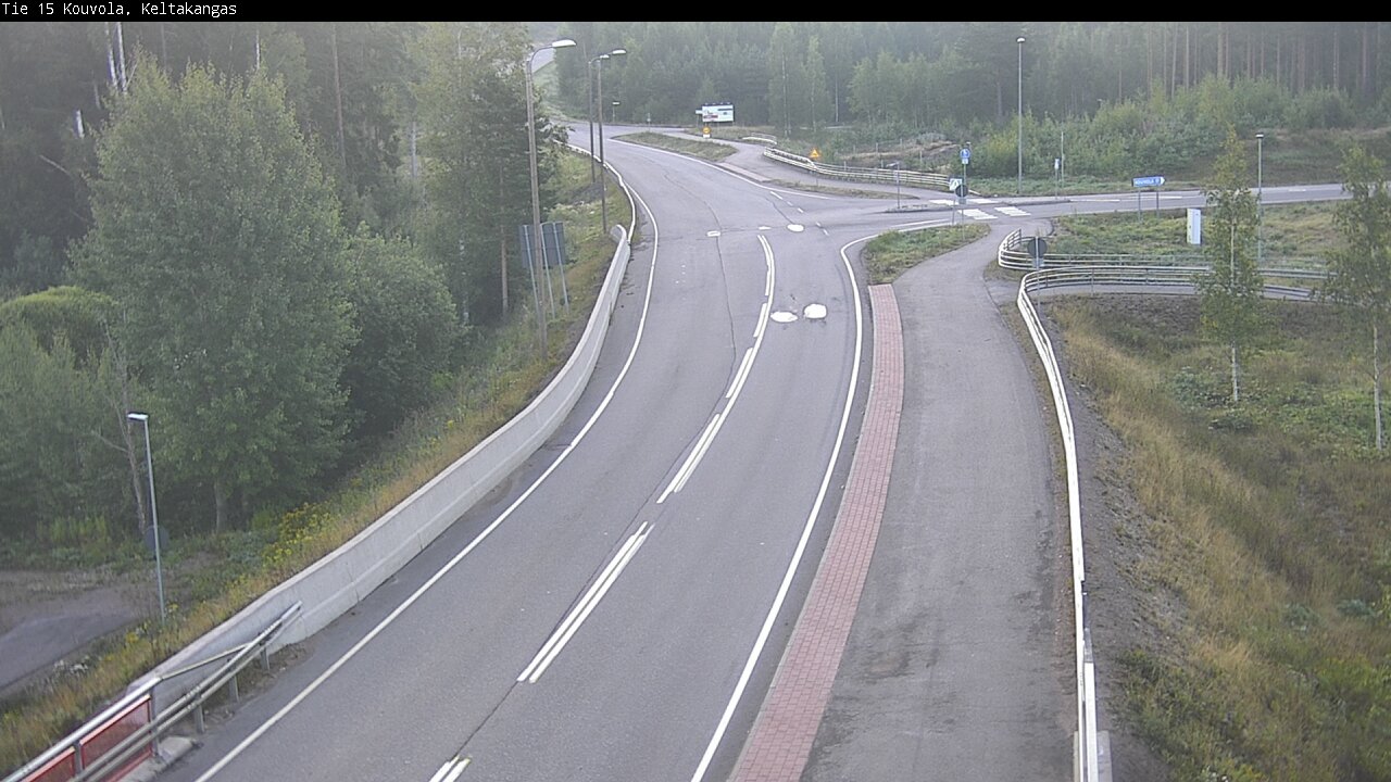 Weather Camera Image Väg 15 Kouvola, Keltakangas, Kouvola, Kymenlaakso