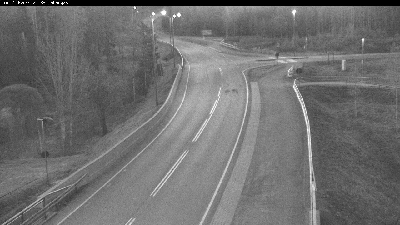 Weather Camera Image Road 15 Kouvola, Keltakangas, Kouvola, Kymenlaakso