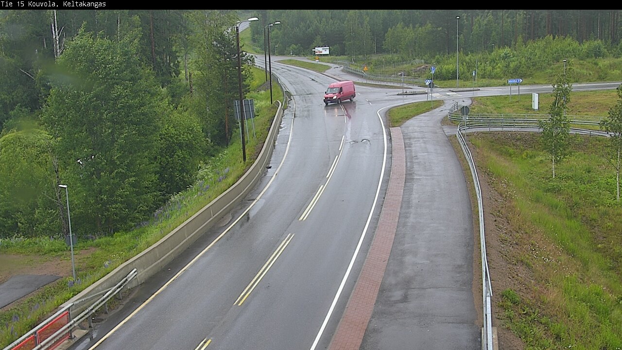 Weather Camera Image Väg 15 Kouvola, Keltakangas, Kouvola, Kymenlaakso