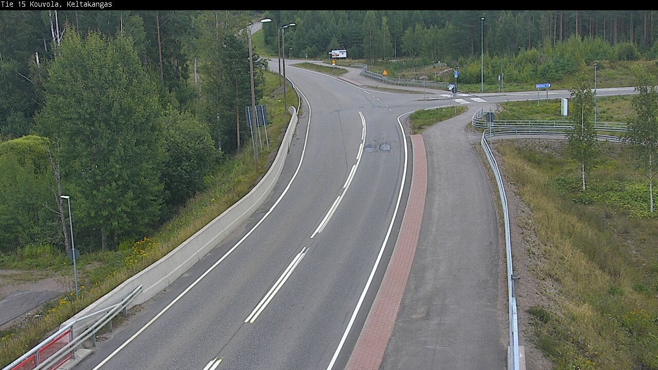 Weather Camera Image Road 15 Kouvola, Keltakangas, Kouvola, Kymenlaakso