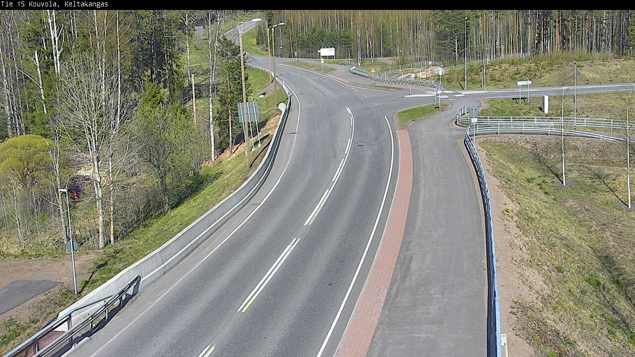 Weather Camera Image Road 15 Kouvola, Keltakangas, Kouvola, Kymenlaakso