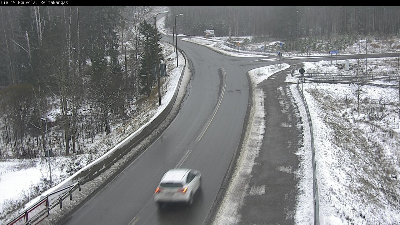 Weather Camera Image Road 15 Kouvola, Keltakangas, Kouvola, Kymenlaakso