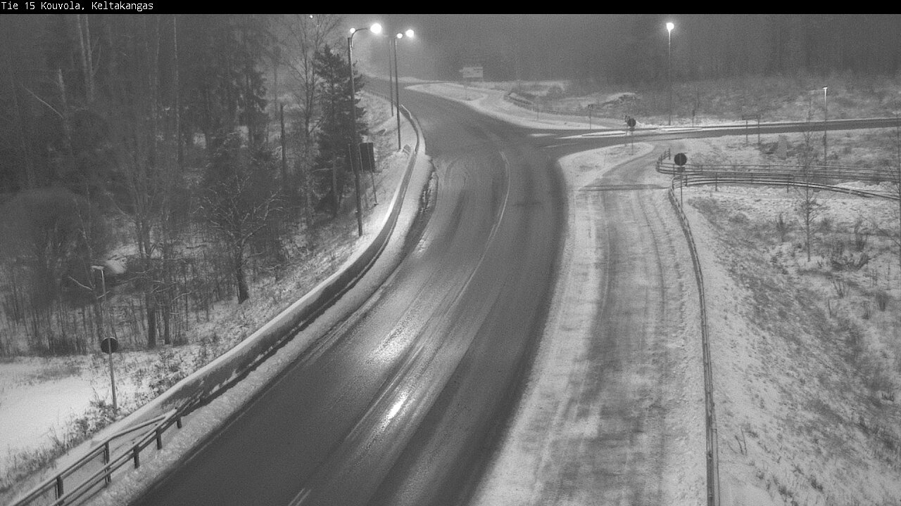 Weather Camera Image Väg 15 Kouvola, Keltakangas, Kouvola, Kymenlaakso