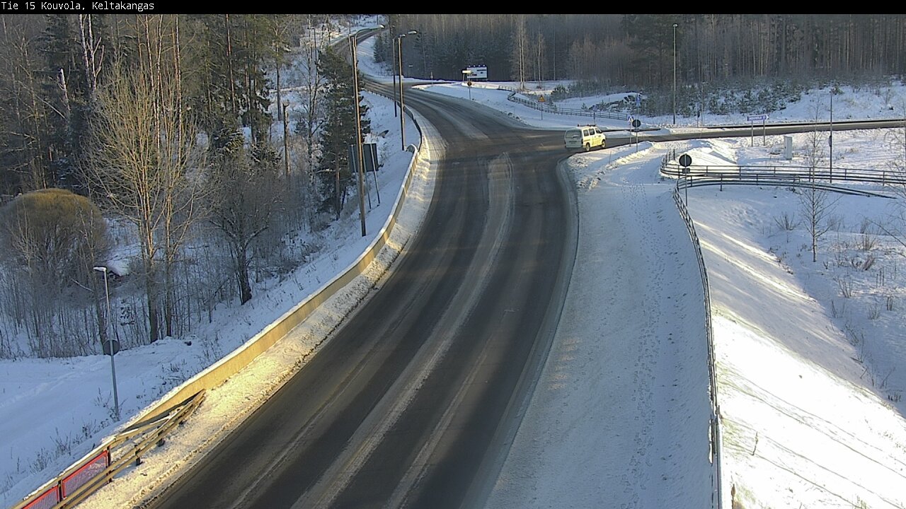 Weather Camera Image Road 15 Kouvola, Keltakangas, Kouvola, Kymenlaakso