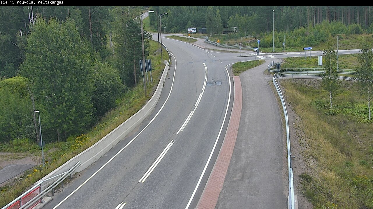 Weather Camera Image Väg 15 Kouvola, Keltakangas, Kouvola, Kymenlaakso