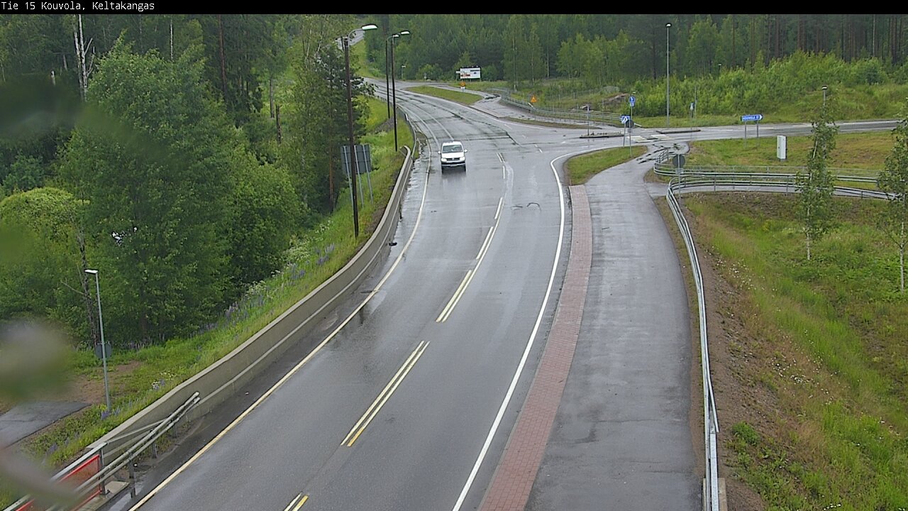 Weather Camera Image Road 15 Kouvola, Keltakangas, Kouvola, Kymenlaakso