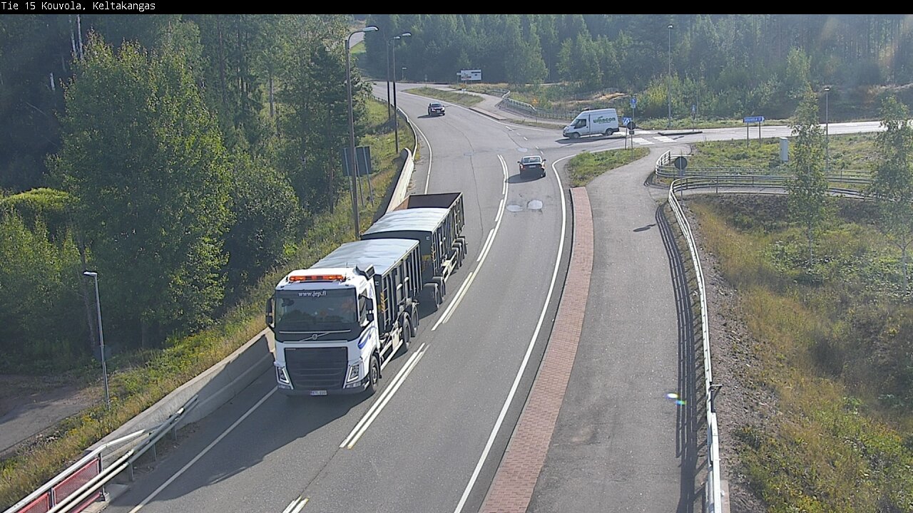 Weather Camera Image Väg 15 Kouvola, Keltakangas, Kouvola, Kymenlaakso