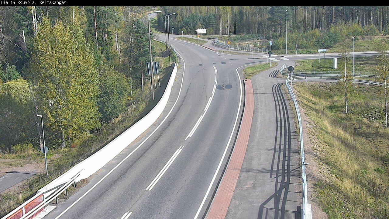 Weather Camera Image Road 15 Kouvola, Keltakangas, Kouvola, Kymenlaakso