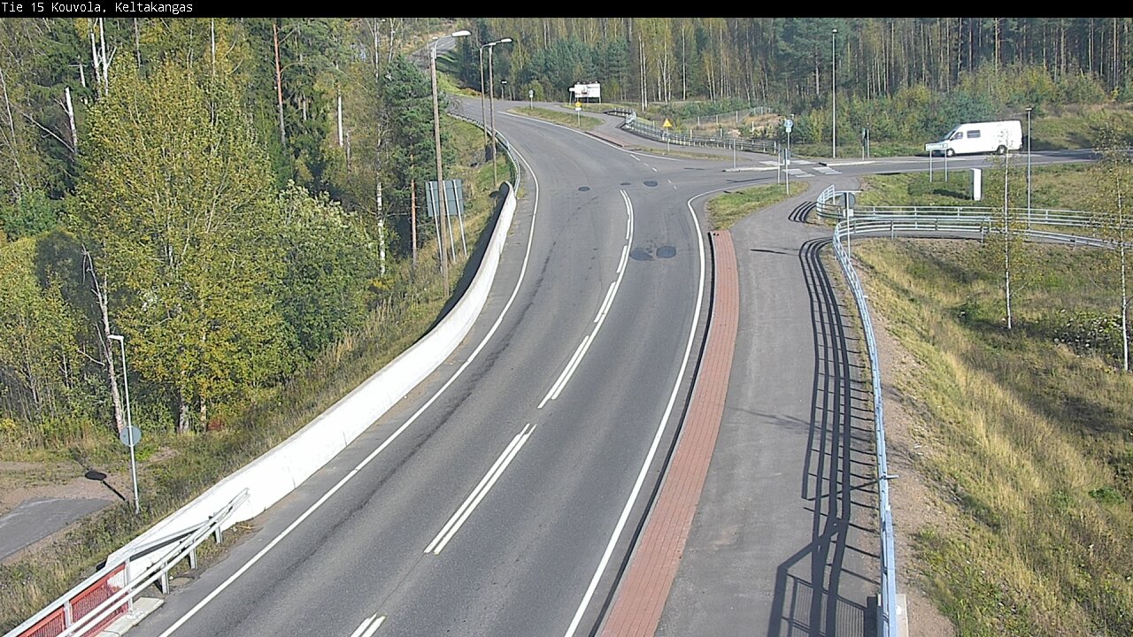 Weather Camera Image Road 15 Kouvola, Keltakangas, Kouvola, Kymenlaakso