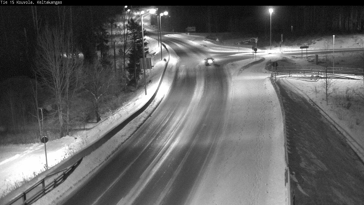 Weather Camera Image Road 15 Kouvola, Keltakangas, Kouvola, Kymenlaakso