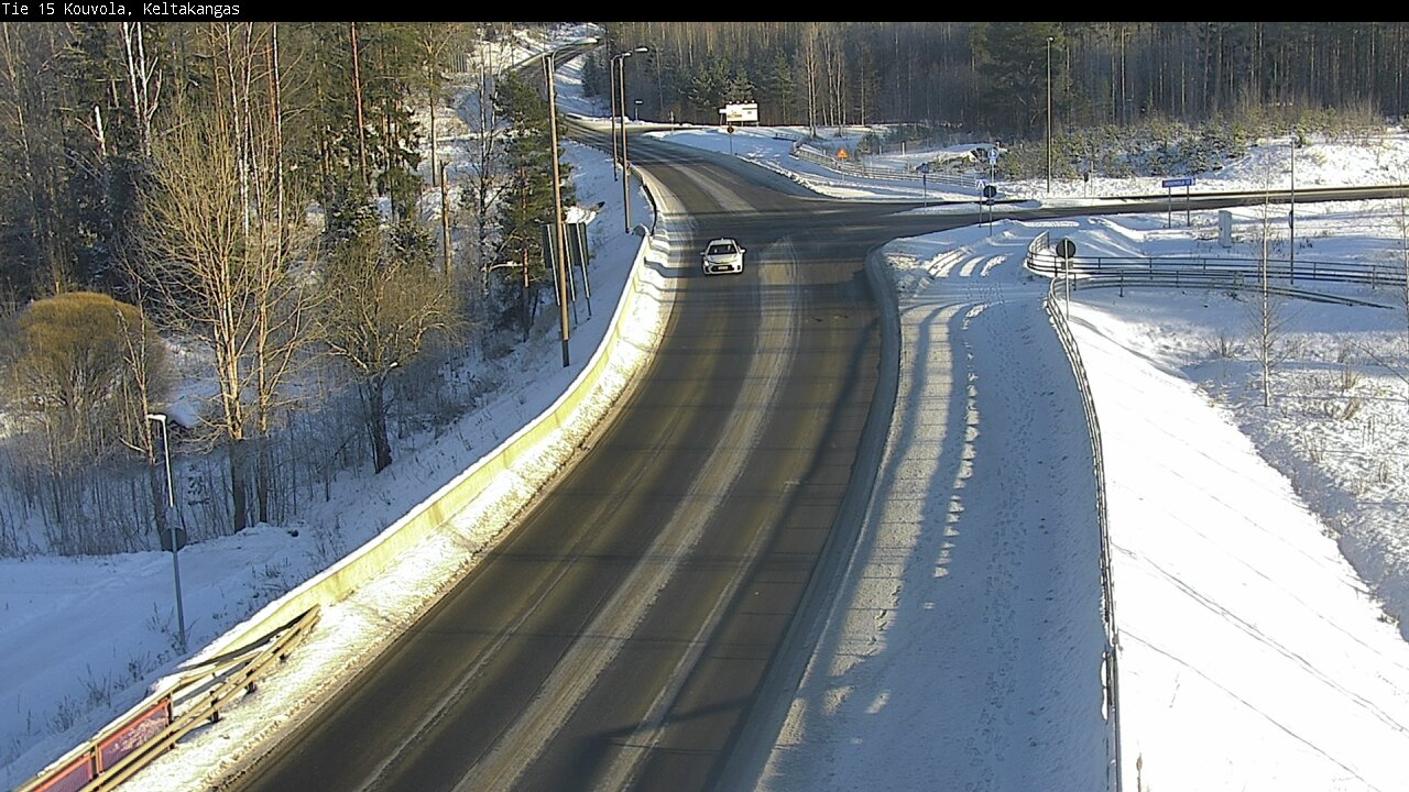 Weather Camera Image Road 15 Kouvola, Keltakangas, Kouvola, Kymenlaakso