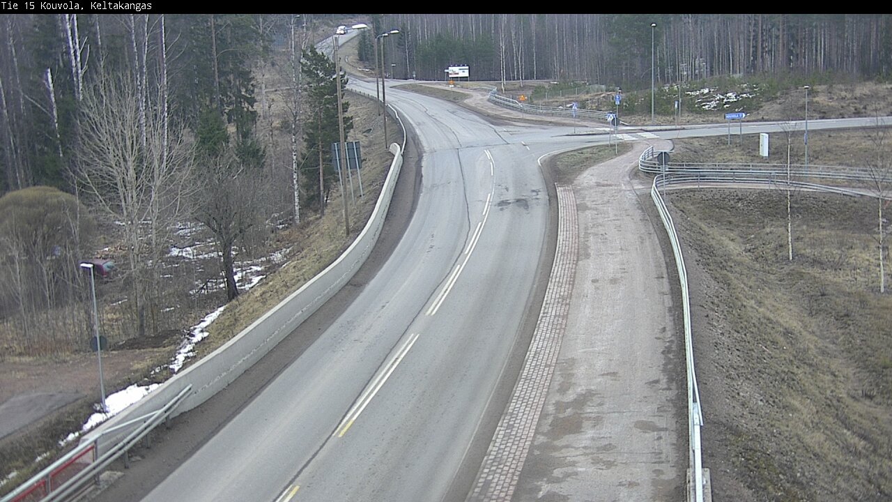Weather Camera Image Road 15 Kouvola, Keltakangas, Kouvola, Kymenlaakso