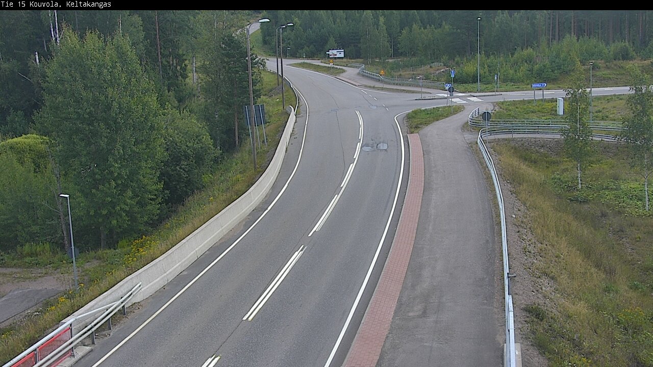 Weather Camera Image Väg 15 Kouvola, Keltakangas, Kouvola, Kymenlaakso