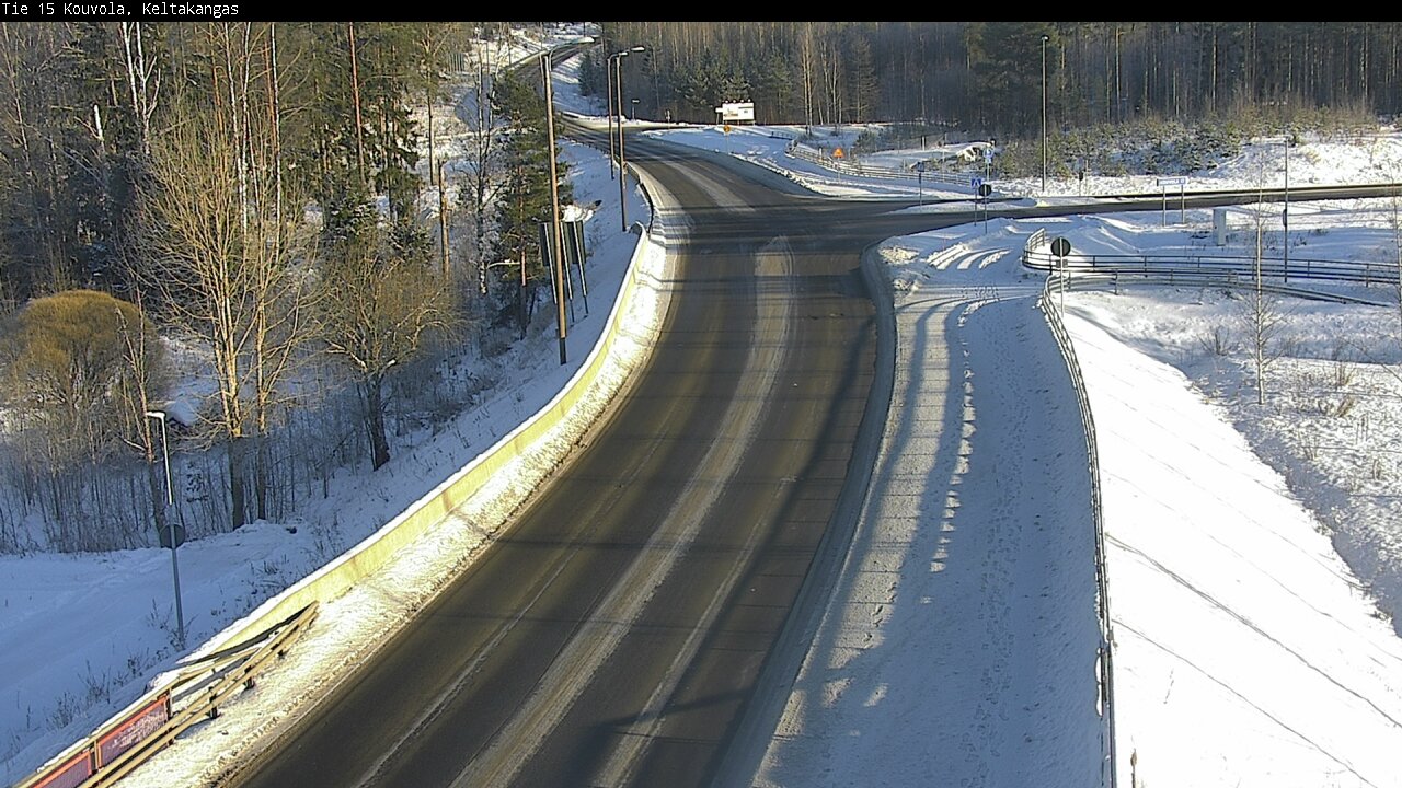 Weather Camera Image Road 15 Kouvola, Keltakangas, Kouvola, Kymenlaakso