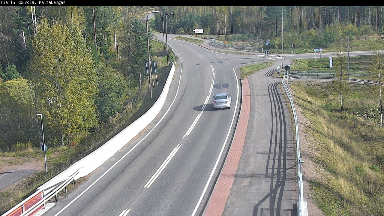 Weather Camera Image Road 15 Kouvola, Keltakangas, Kouvola, Kymenlaakso