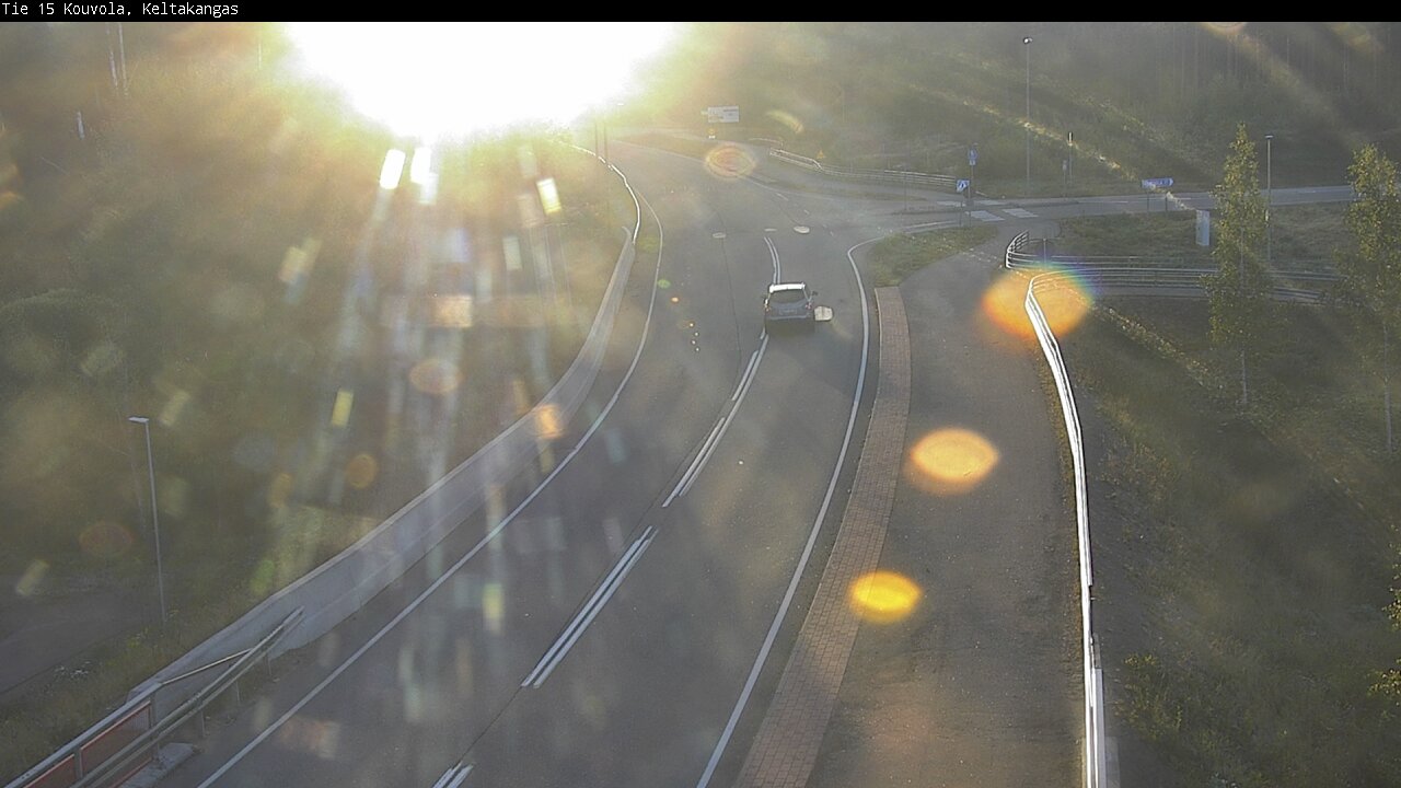 Weather Camera Image Väg 15 Kouvola, Keltakangas, Kouvola, Kymenlaakso