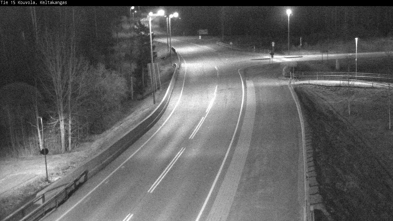 Weather Camera Image Road 15 Kouvola, Keltakangas, Kouvola, Kymenlaakso