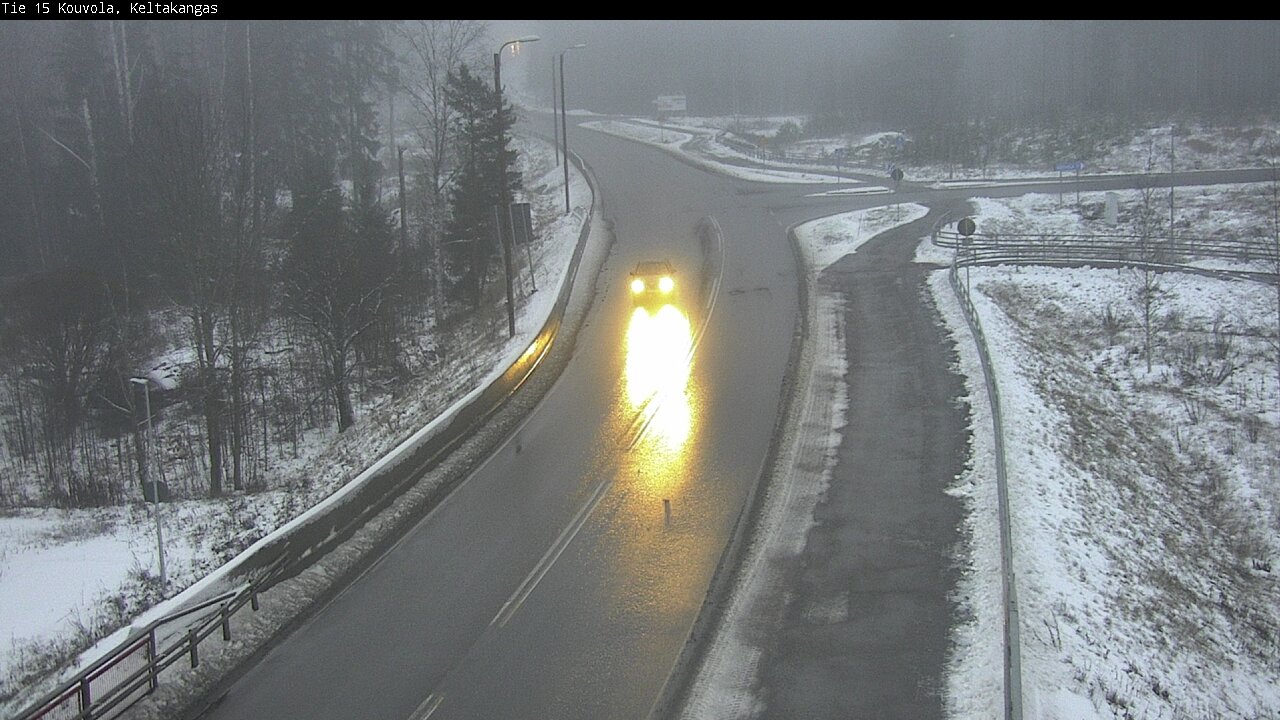 Weather Camera Image Road 15 Kouvola, Keltakangas, Kouvola, Kymenlaakso