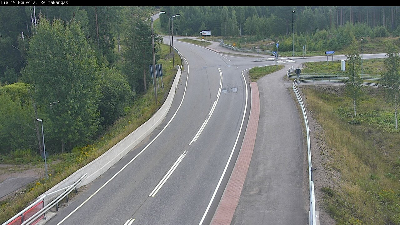 Weather Camera Image Väg 15 Kouvola, Keltakangas, Kouvola, Kymenlaakso