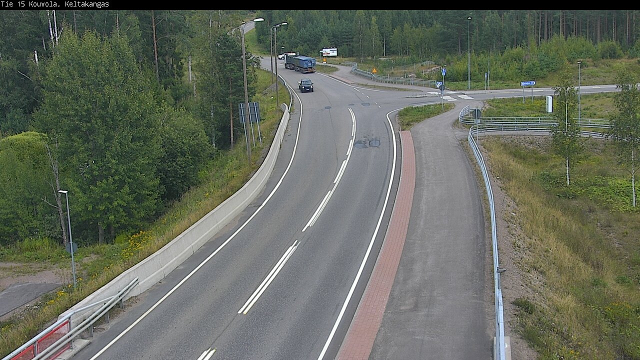 Weather Camera Image Road 15 Kouvola, Keltakangas, Kouvola, Kymenlaakso