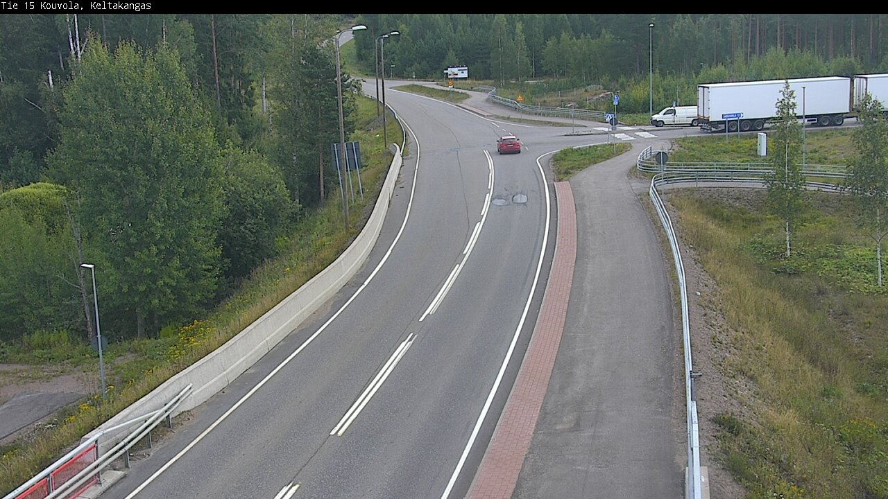 Weather Camera Image Väg 15 Kouvola, Keltakangas, Kouvola, Kymenlaakso