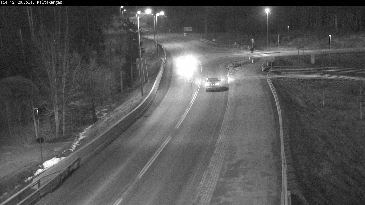 Weather Camera Image Road 15 Kouvola, Keltakangas, Kouvola, Kymenlaakso
