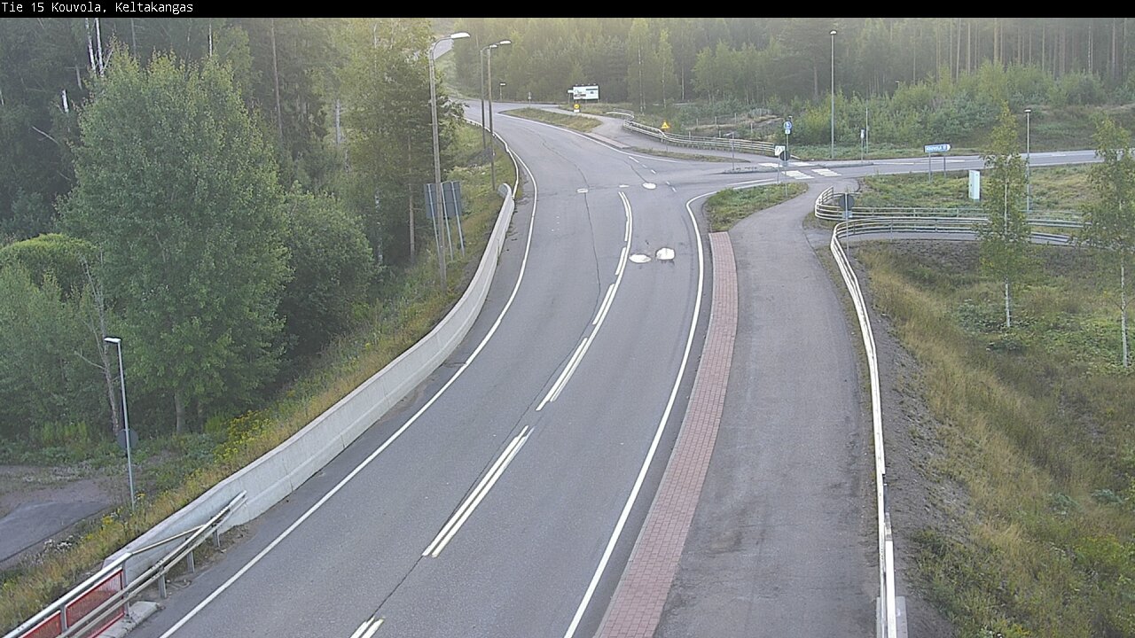 Weather Camera Image Väg 15 Kouvola, Keltakangas, Kouvola, Kymenlaakso