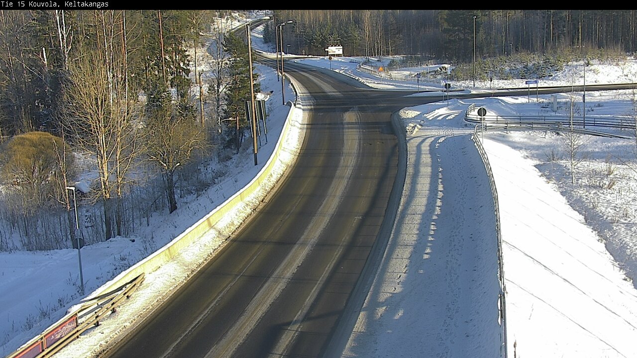 Weather Camera Image Road 15 Kouvola, Keltakangas, Kouvola, Kymenlaakso